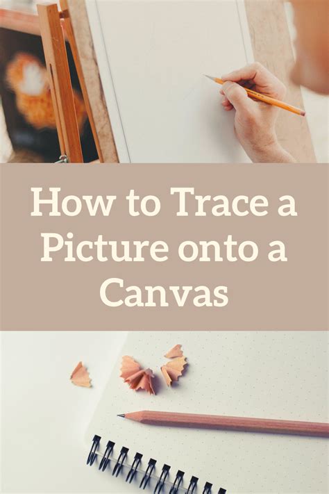 How To Trace On To A Canvas