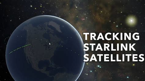 how to track starlink satellite