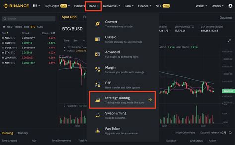 how to trade btc on binance