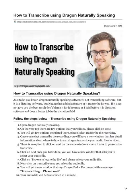 how to transcribe a powerpoint presentation