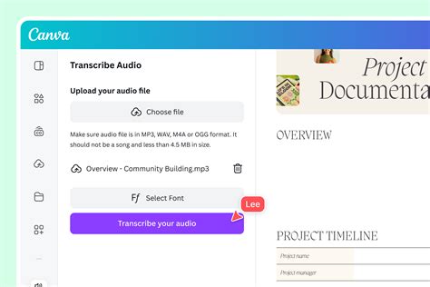 how to transcribe audio file to text free
