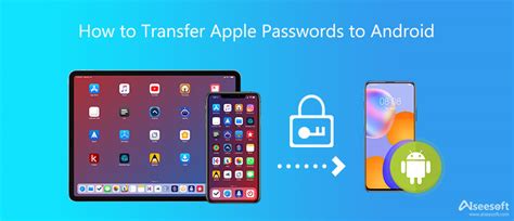 how to transfer all wifi passwords from android to iphone