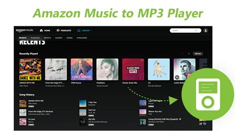 how to transfer amazon music to mp3 player