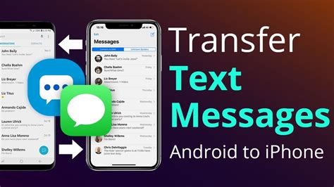 how to transfer android text messages to iphone