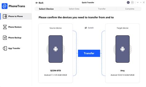 how to transfer apps from android to android with cable