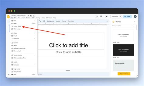 how to transfer canva presentation into google slides