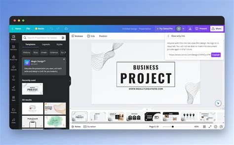 how to transfer canva project to google docs