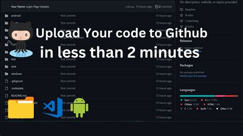 how to transfer code to github