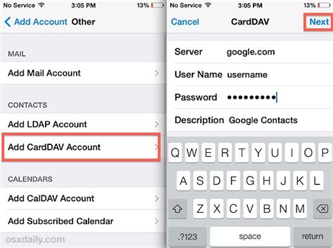 how to transfer contacts from gmail to ios