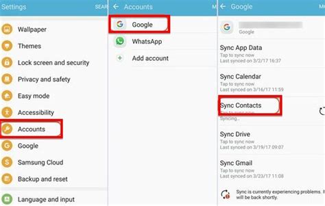 how to transfer contacts from google account to sim in android