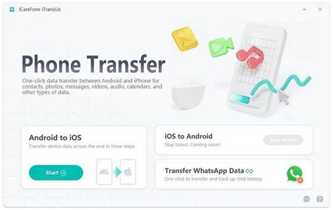 how to transfer data from android to iphone without resetting or computer