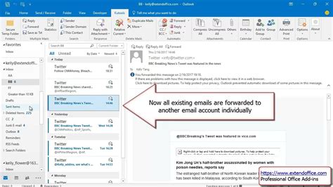 how to transfer data from one email to another