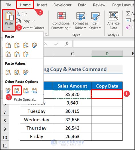 how to transfer data from photo to excel 2016