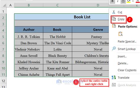 how to transfer data from word to excel
