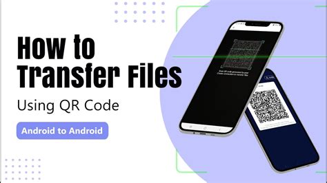 how to transfer data with qr code