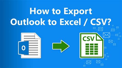 how to transfer excel emails to outlook