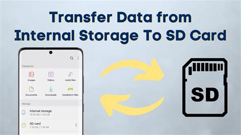 how to transfer files from android internal memory to sd card