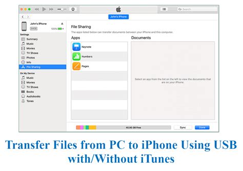 how to transfer files from android to iphone via usb