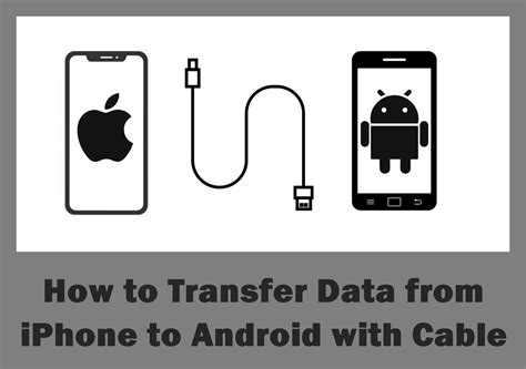 how to transfer files from iphone to android with cable