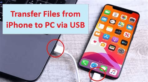 how to transfer files from pc to iphone using usb cable windows 10