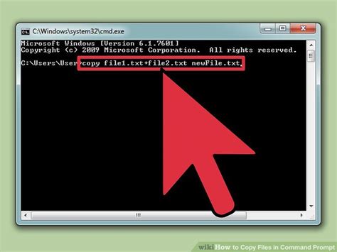 how to transfer files from windows to linux using command prompt