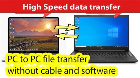 how to transfer folder from one computer to another