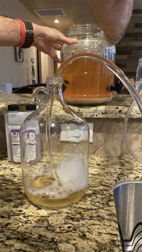 How To Transfer Mead To Secondary