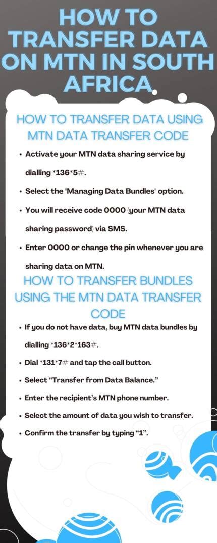 how to transfer mtn data with code