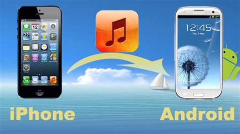 how to transfer music from android to iphone free