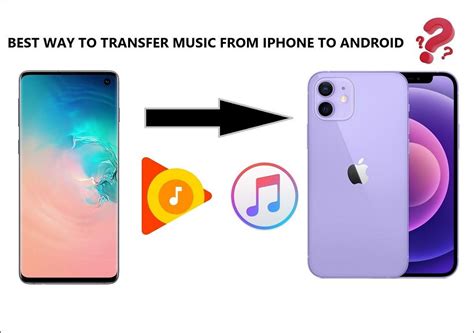 how to transfer music from android to iphone without computer