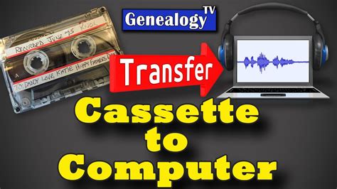 How To Transfer Music From Cassette To Computer