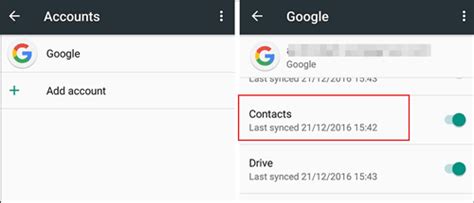 how to transfer phone data using google account