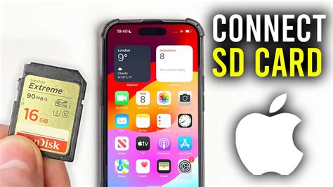 how to transfer pictures from iphone to sd card