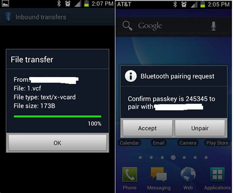 how to transfer sms from android to android using bluetooth