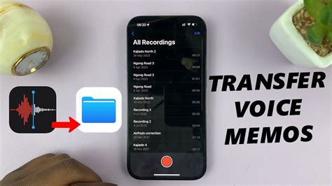 how to transfer voice memo from iphone to android