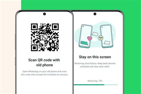 how to transfer whatsapp data from android to android with qr code