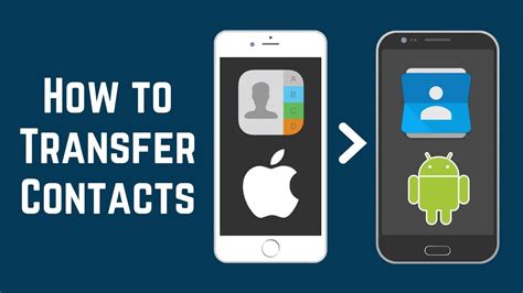 how to transfer your contacts from iphone to android