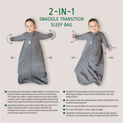 How To Transition From Swaddle To Sleep Bag