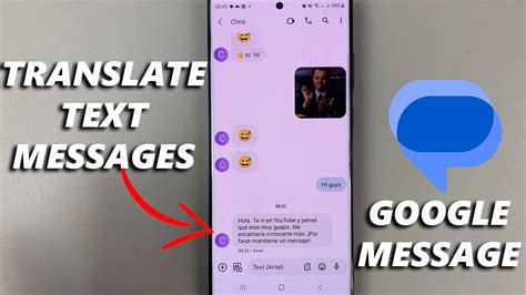 how to translate text messages on android