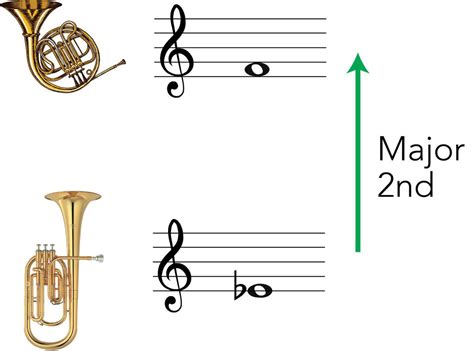 How To Transpose Horn In E