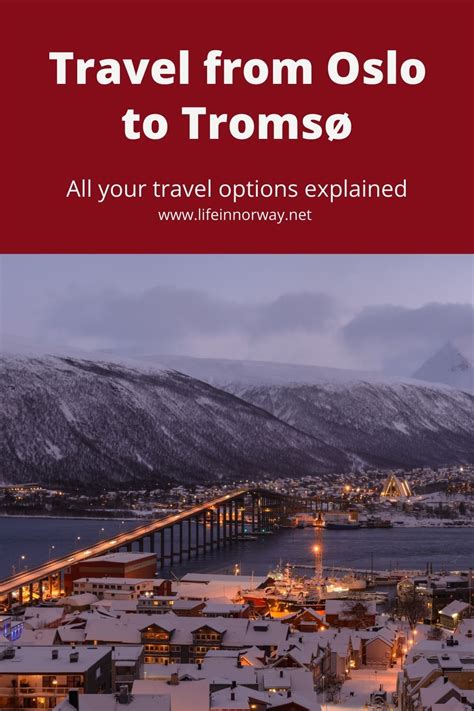 how to travel from oslo to tromso