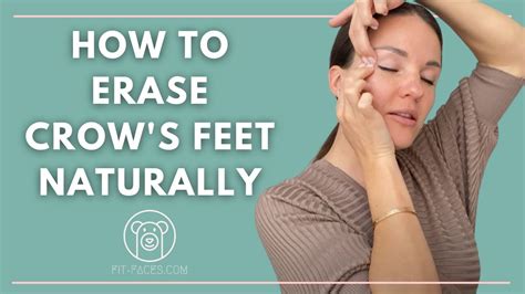 how to treat crow's feet naturally