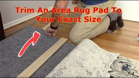 How To Trim A Rug To Size