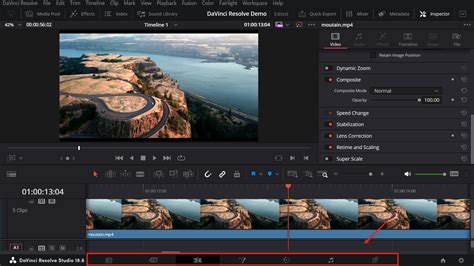 how to trim a video in davinci resolve