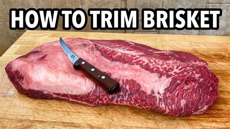 How To Trim And Separate A Brisket