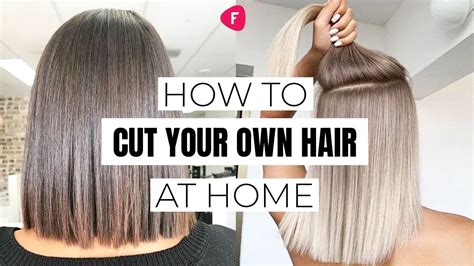 The How To Trim Your Own Hair Female Medium Length Hairstyles Inspiration