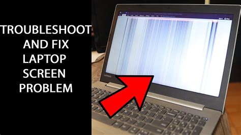 how to troubleshoot display problem in laptop