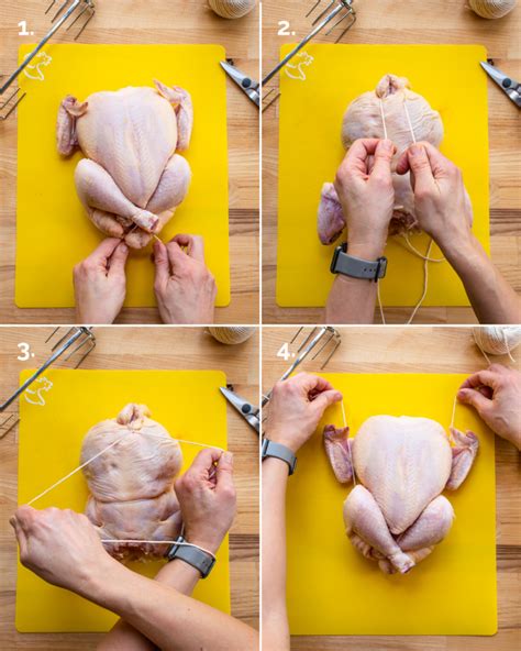 how to truss a chicken with string