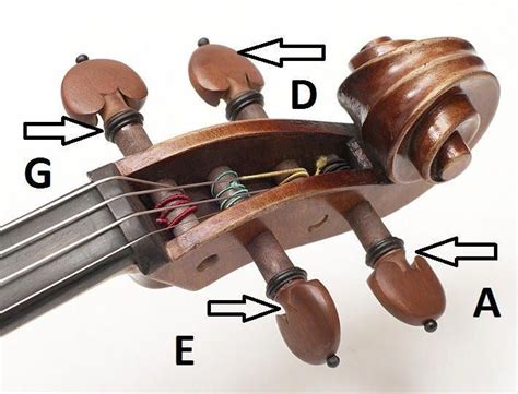How To Tune A Violin Using Pegs