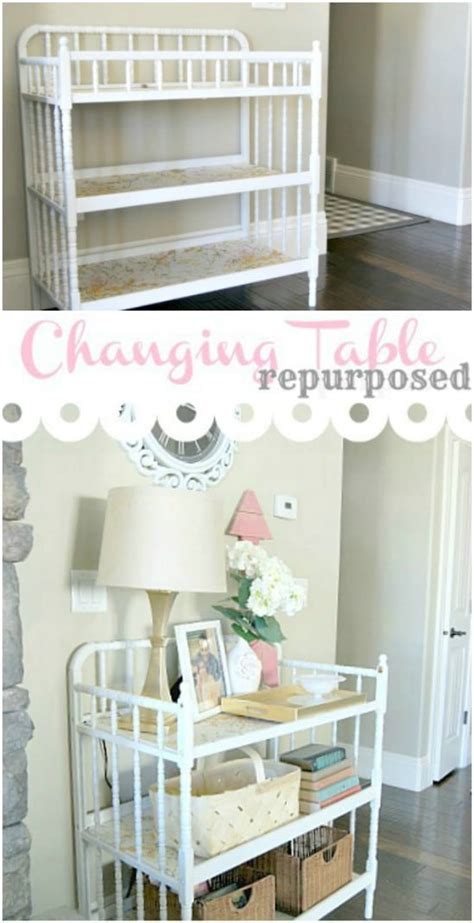 How To Turn A Changing Table Into A Bookshelf